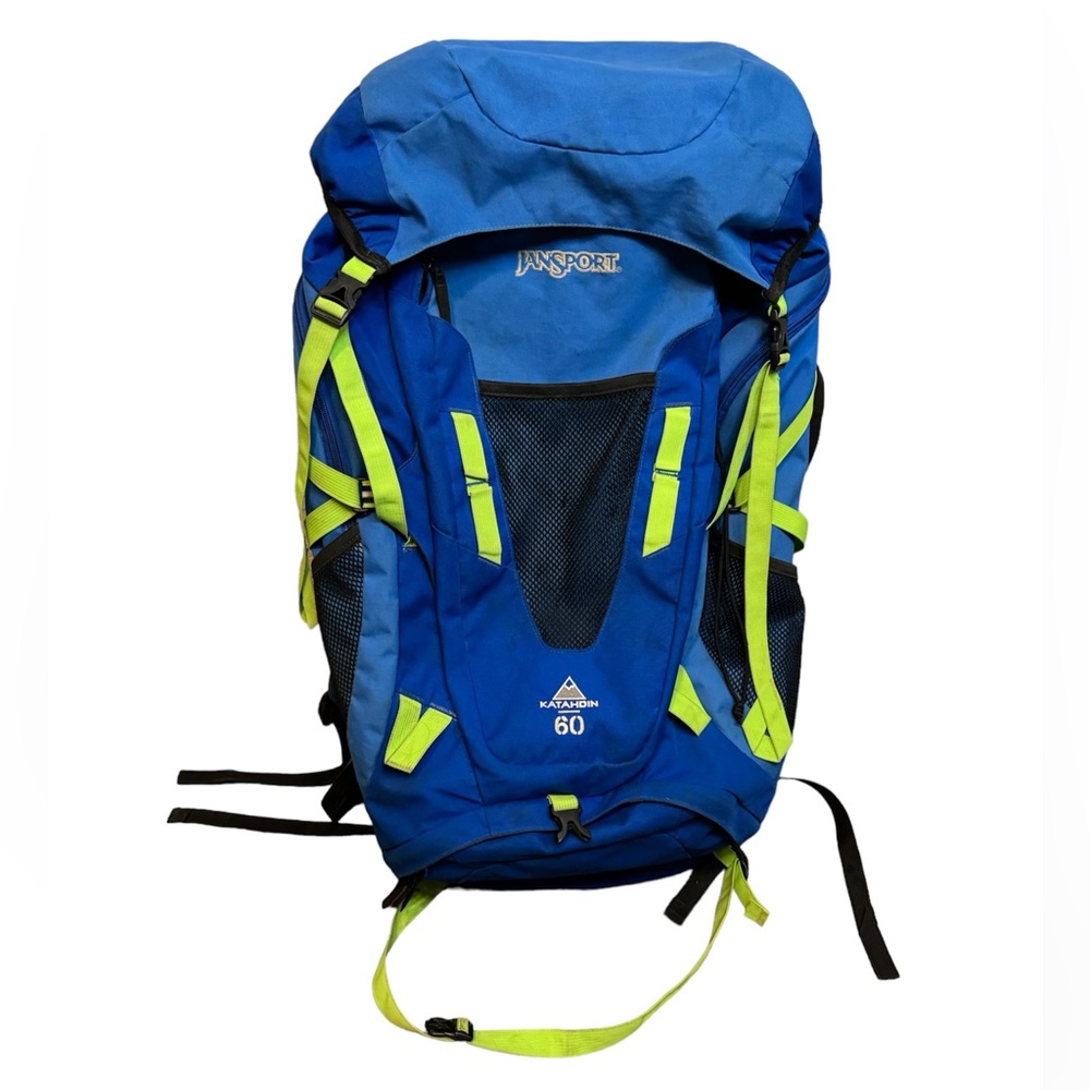 JanSport Katahdin 60L Backpacking Backpack / Hiking/ Camping Bag-Great Condition